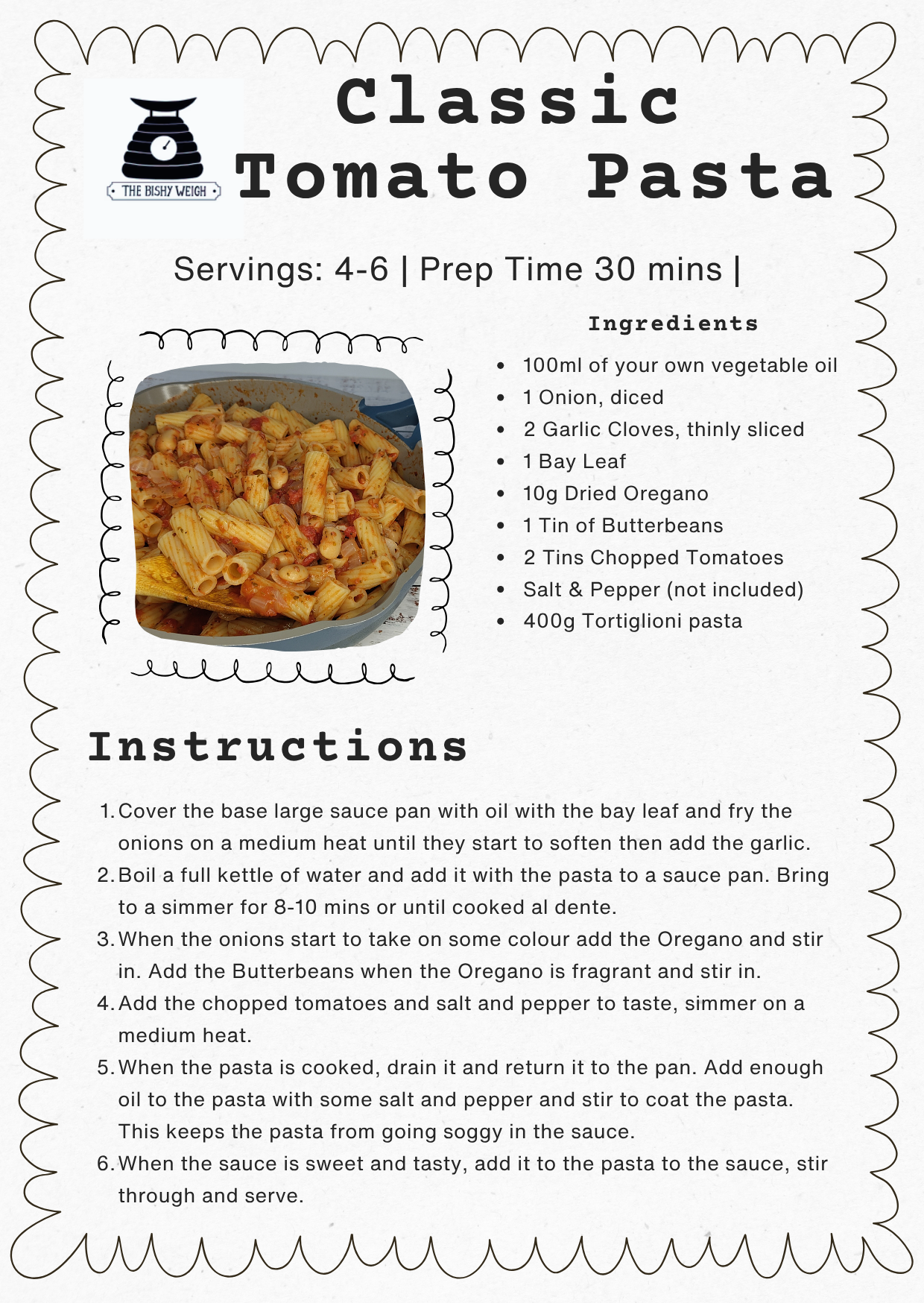 Classic Tomato Pasta