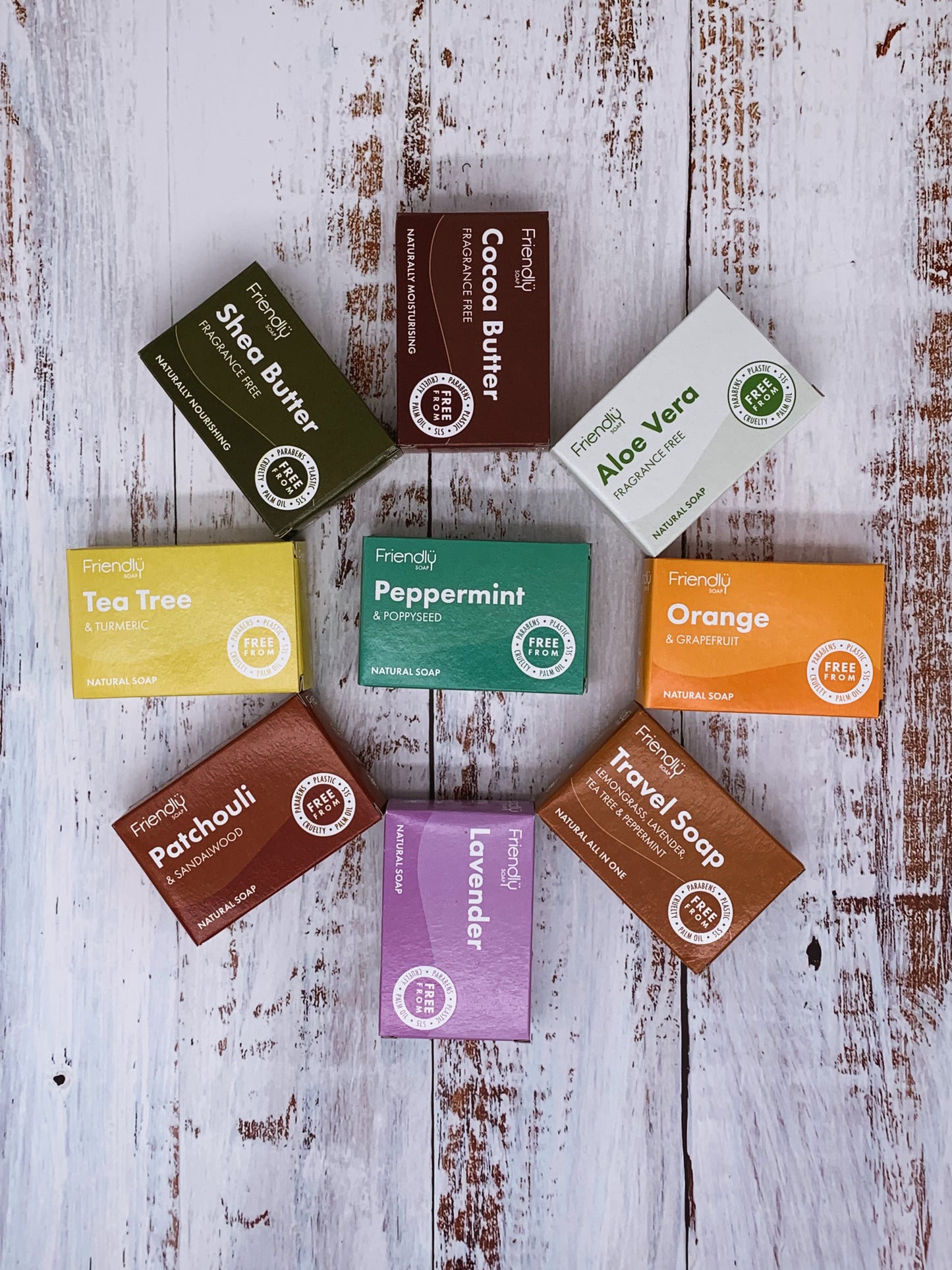 Soap Bars and Facial Cleansing Bars - Friendly Soap (95g)