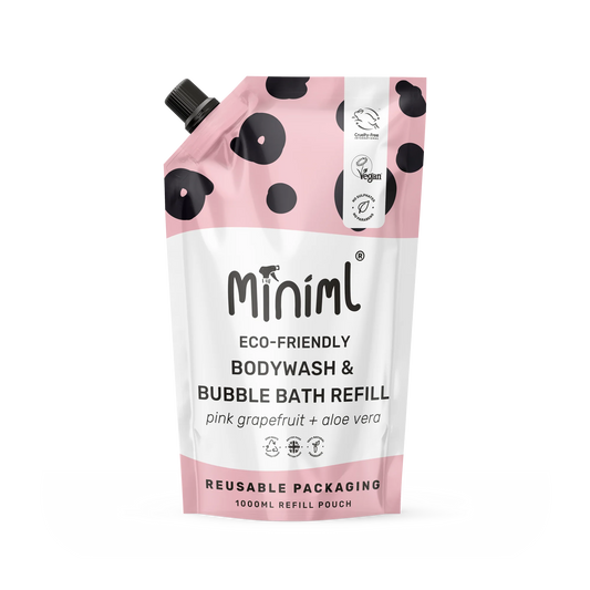 Miniml Bodywash and Bubble Bath - 1L