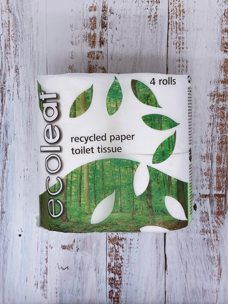 Recycled Toilet Roll (4 Roll Pack)