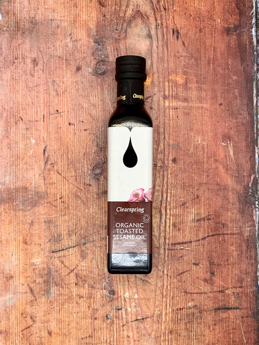 Organic Toasted Sesame Oil 250ml