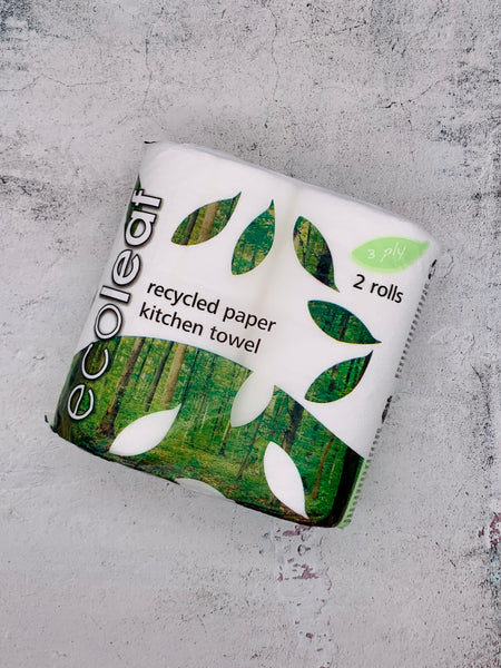 Recycled Kitchen Roll (2 Roll Pack)