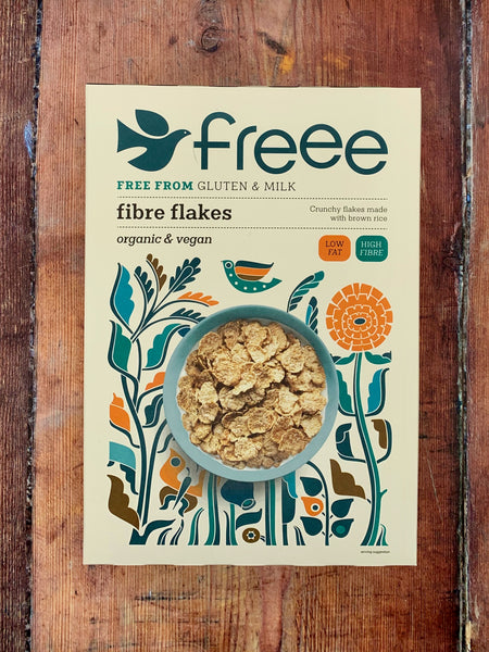 Organic Gluten Free Fibre Flakes 375g