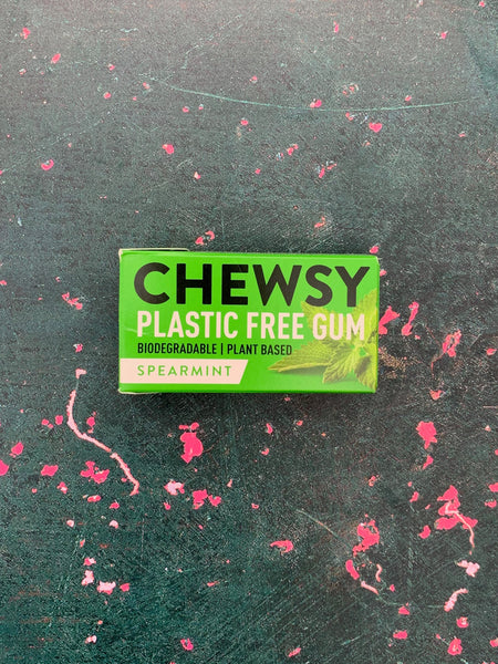 Plastic-free Spearmint Chewing Gum 15g