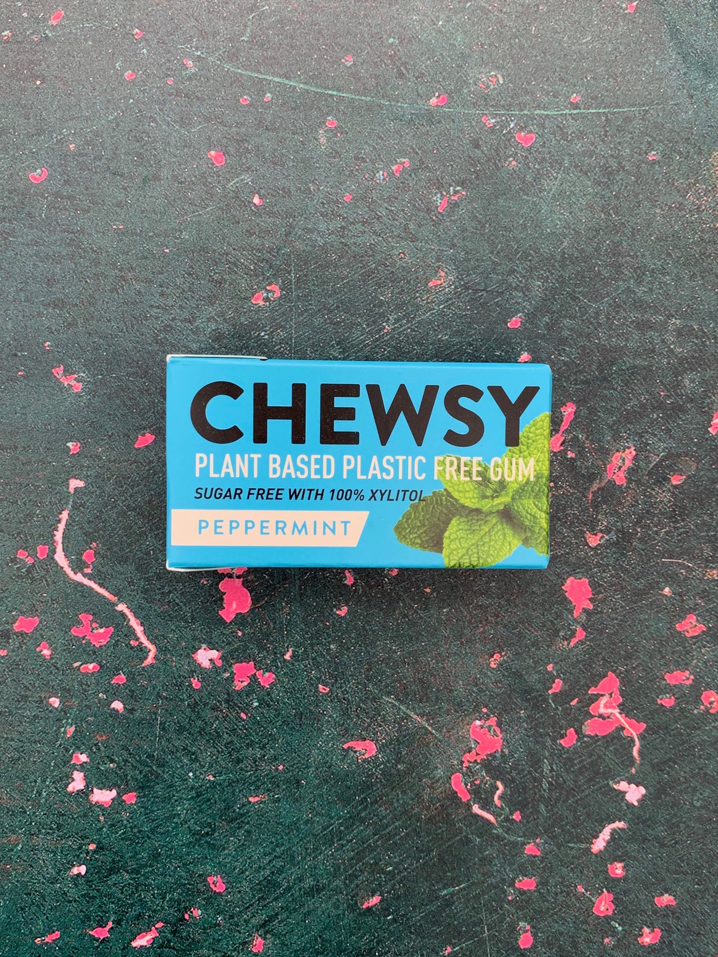 Plastic-free Peppermint Chewing Gum 15g